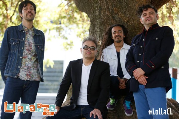 Cafe Tacvba no festival Lollapallooza 2014 – Santiago, Chile. Foto por Gabriel Rossi/Getty Images/Lotus Producciones 