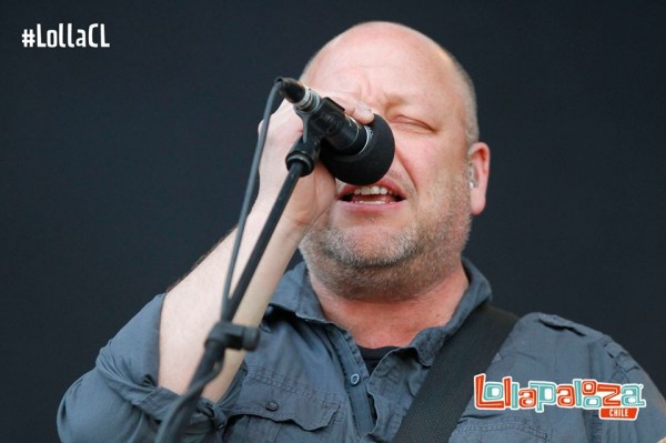 Pixies  no festival Lollapallooza 2014 - Santiago, Chile. Foto por Gabriel Rossi/Getty Images/Lotus Producciones