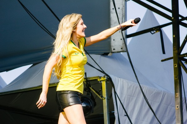 Ellie Goulding se apresenta no palco Interlagos, no domingo de Lollapalooza Brasil. Foto: Gui Moraes - 505 Indie/Música Pavê