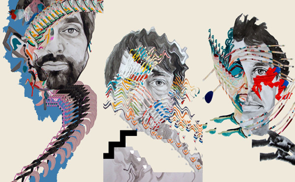 animal collective painting with